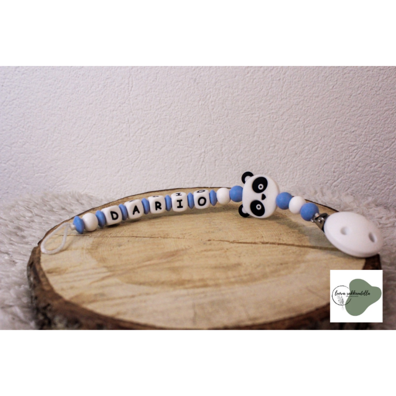 Nuggikette Eisblau/Weiss Nuggikette Eisblau/Weiss