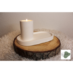 Kerzenständer Lys mit Schale Ayla