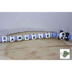 Nuggikette Eisblau/Babyblau