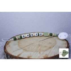 Nuggikette Army/Aloe Vera/Natur